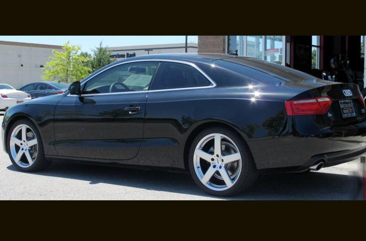 AUDI A5 TSW RIVAGE HYPER SILVER